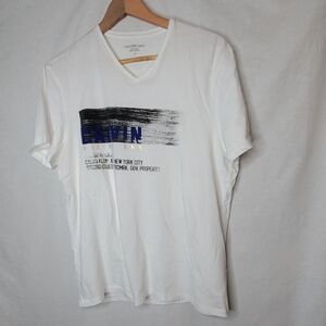 Calvin Klein Jean -White Short Sleeve  T-Shirt